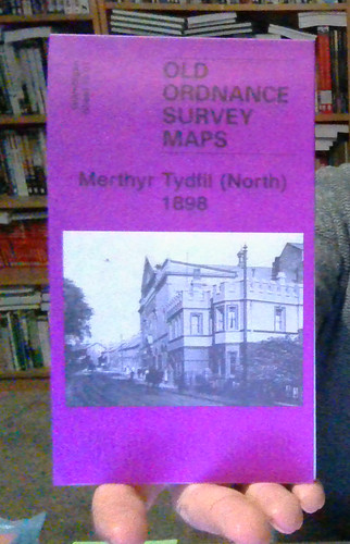 Map merthyr tydfil - merthyr,