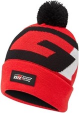 Toyota Gazoo Racing World Rally Team Knitted Bobble Beanie Hat Black 2025 ADULT