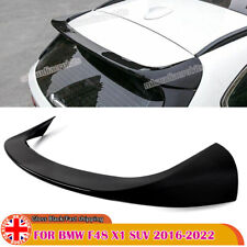 For BMW X1 F48 X1M Gloss Black Rear Roof Spoiler Boot Wing Lip Body Kit 2016-22
