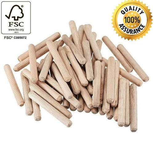 Hardwood dowels 6mm - 6mm, 8mm