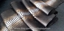 Genuine Python Leather, Exotic