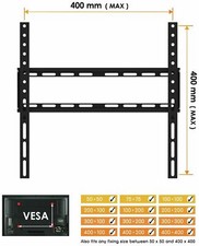 AVF Standard Flat to Wall Up to 55 Inch TV Wall Bracket - aal440