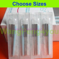 TCM Acupuncture Single Spring Handle needles with guide tube 500 1000