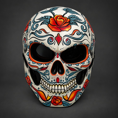 The sugar skull motorcycle - the,