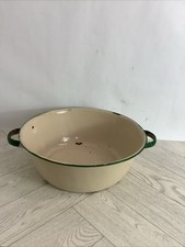 50s Enamelware Washbowl With