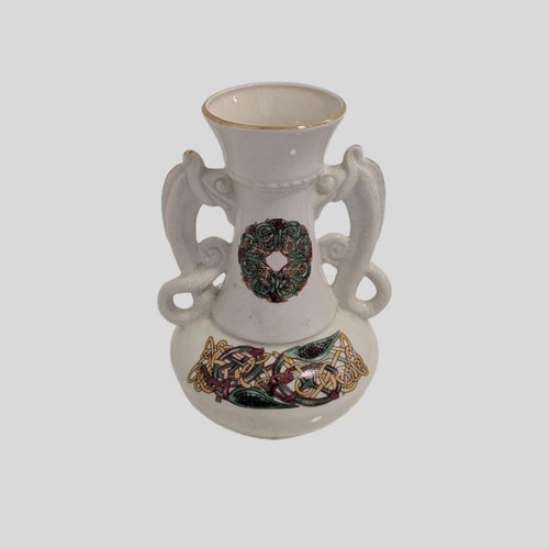 Antique irish porcelain vase - antique,