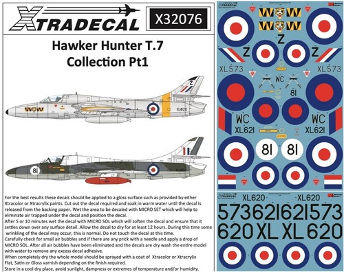Xtradecal hawker hunter - xtradecal,