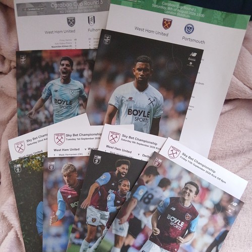 All home west ham - 6, united
