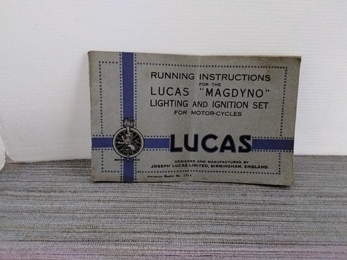 Vintage lucas magdyno - vintage, running