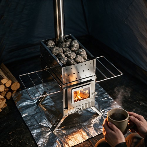 Upgraded wood burning - burning, sauna