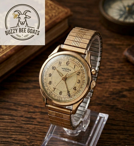 Vulcain cricket gold plated - vulcain, gold-plated