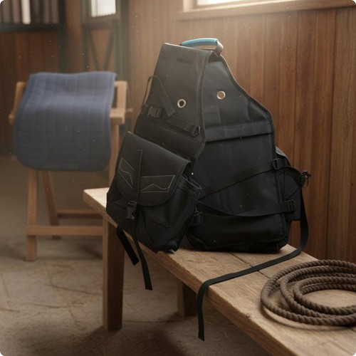 Canvas horse saddle - canvas,