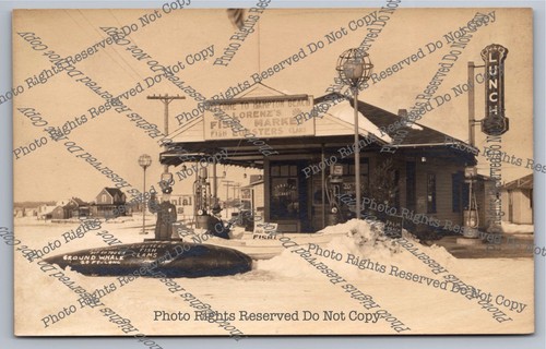 Vintage rppc lorenz fish - rppc, lorenz's