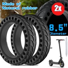 2PCS Replacement Solid Tyre