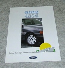 FORD GRANADA 4X4 SALES BROCHURE July 1988 Pub no. FA 868