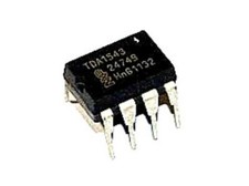   TDA1543 DIP-8 Dual 16-bit