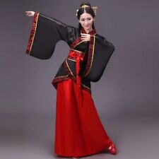 New! Chinese Ancient Women Girls Hanfu Traditional Folk Dance Costume Tang Dress