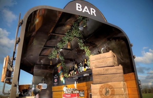 Horse box mobile bar - horse,