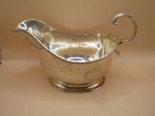Birmingham 1925 Sterling Silver Gravy Sauce Boat By Adie Brothers Heavy 111gms