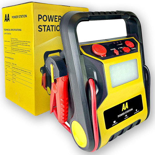 Power station car jump - power,