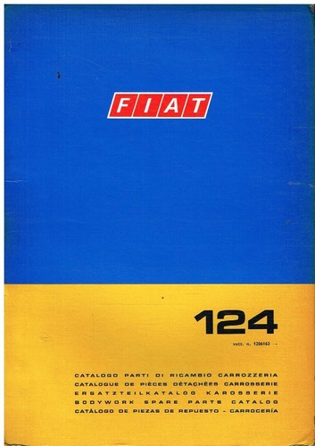 Fiat 124 saloon estate - 124, orig