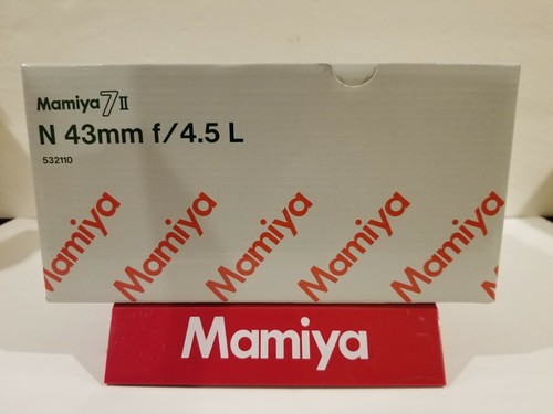 Mamiya lens empty box - 7, ii