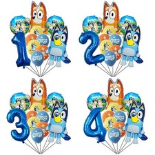 11Pcs  bluey bingo birthday