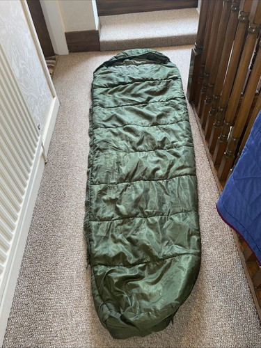 Military sleeping bag green - sleeping, bag,