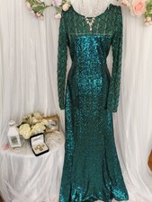 Goddiva long sleeved sequin