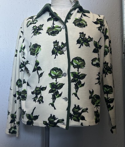 Women 1950s green flower - women’s,