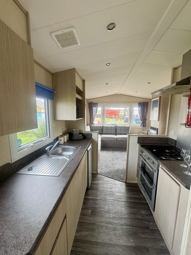Sited static caravan - static, for
