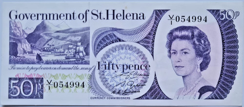 Helena 50p banknote - st, 1979