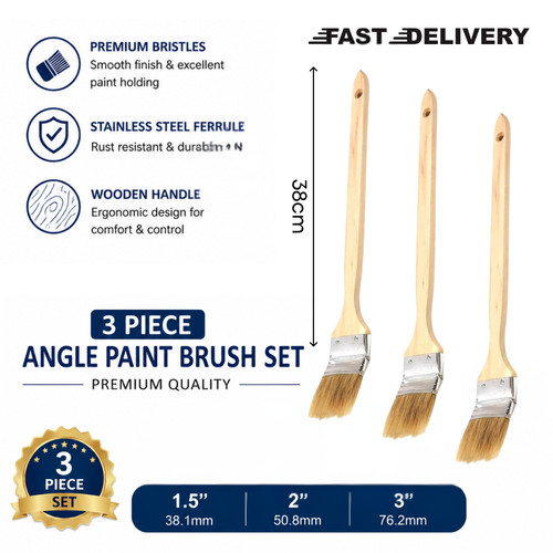 Long handle angled paint - handle,