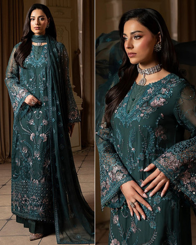 Pakistani designer embroiderd - pakistani,