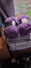 2 X 400g balls Woolcraft Aran yarn, shade Wayfarer