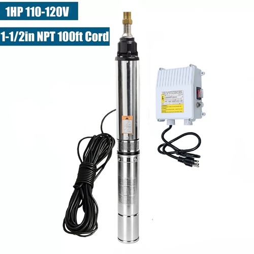 1hp deep well - 4'', submersible
