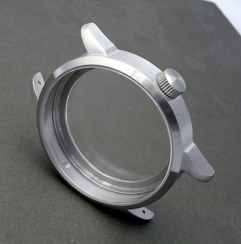 Steel watch case eta unitas - st.steel,