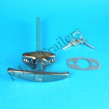 Chrome T Handle Door Lock with