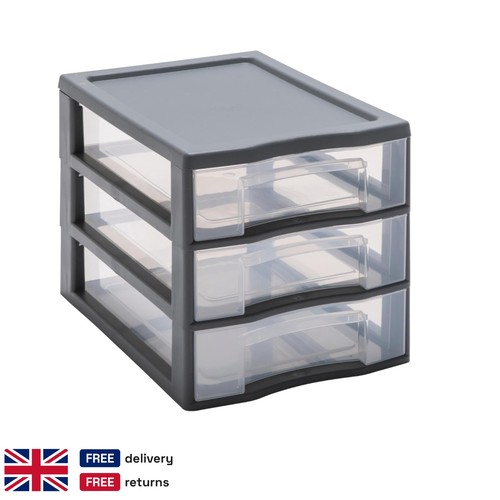 Drawer storage tower grey - 3,