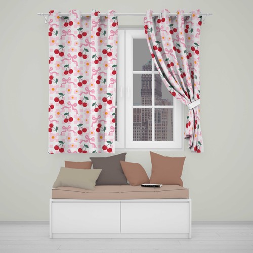Blackout eyelet curtains - eyelet,