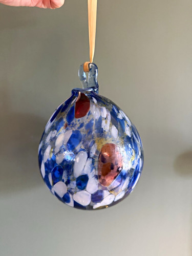 Hand blown art - glass, hanging