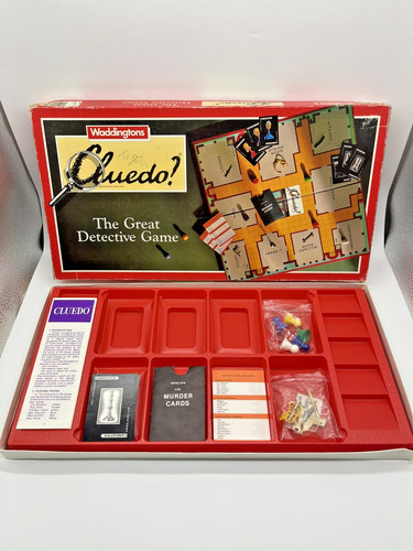 Cluedo board game waddingtons - cluedo,