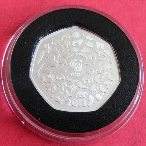 2011 the wwf pence silver - 50,