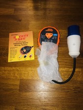 Socket & See 230V Socket Tester & 110V Adapter In Cases