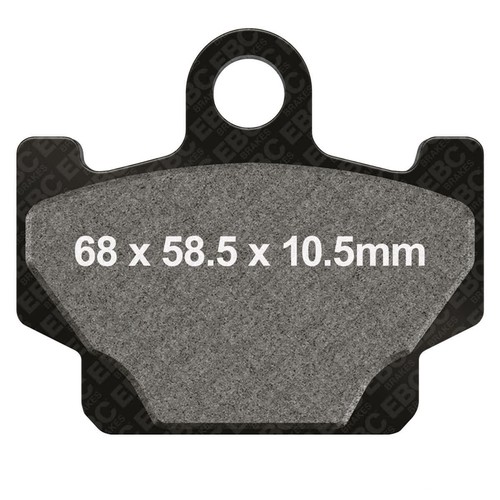 Pair ebc brake pads - brake,