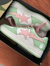 A Bathing Ape Bape BAPESTA PASTEL Collection Sneakers Trainers