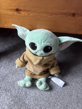 Build a Bear Workshop Grogu Baby Yoda  Star Wars Soft Toy Plush Rare Collectable