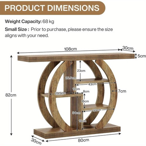 Console table with - with, unique
