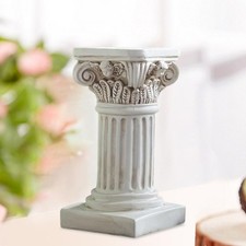 Pedestal Stand Roman Pillar Statue Greek Column Figurine Plinth Base Sculpture