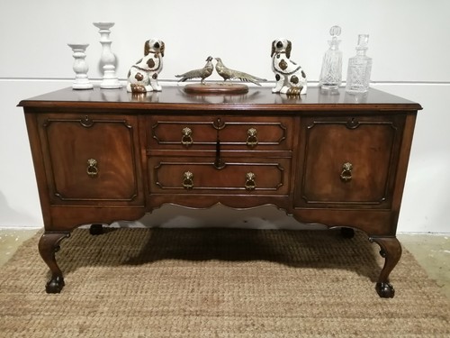 Antique chippendale sideboard - antique,